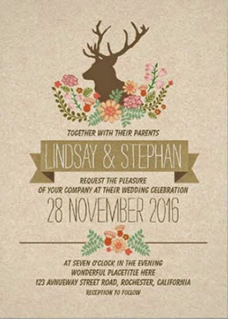 http://www.zazzle.com/deer_antlers_romantic_rustic_wedding_invitations-161546037906148409?rf=238845468403532898