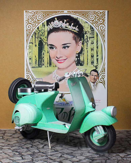 Vespa Faro Basso Papercraft