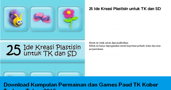 Download Kumpulan Permainan dan Games Paud TK Kober 