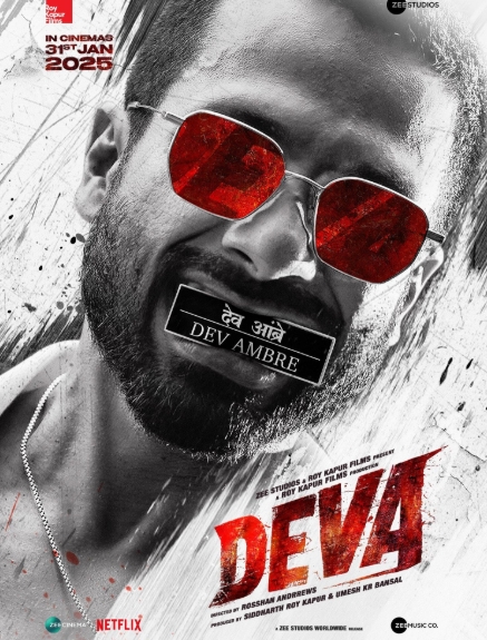  Deva (2025) Netflix WEB-DL {Hindi DD5.1} Full Movie 480p [530MB] | 720p [1.3GB] | 1080p [3GB]