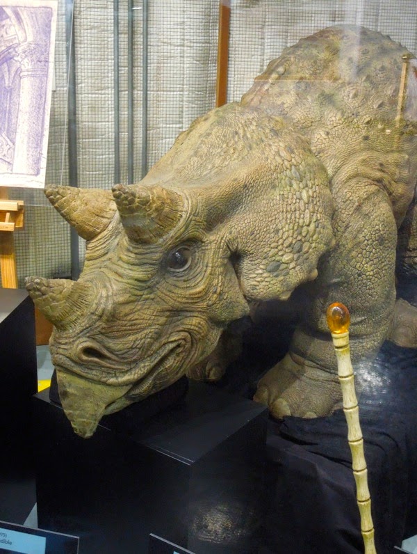 Jurassic Park 3 animatronic triceratops