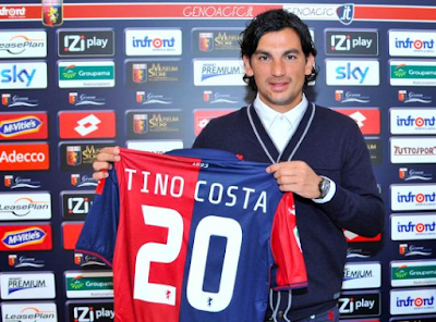 tino costa diperkenalkan genoa