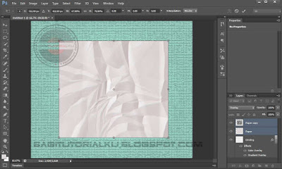 Cara Membuat Effek Kertas Kusut Menggunakan Adobe Photoshop