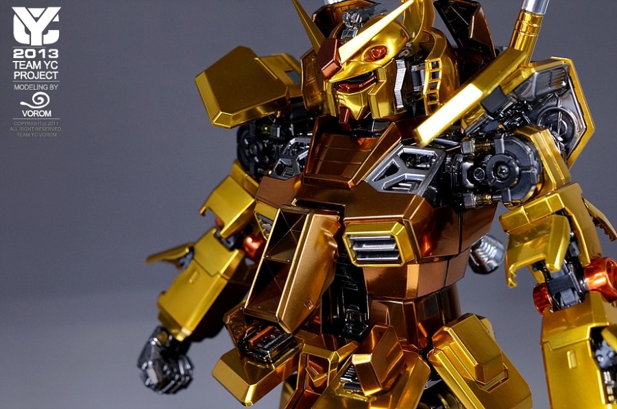 Pg 1 60 Rx 78 2 Gundam Gold Plated Painted Build Gundam Kits Collection News And Reviews