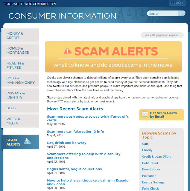 https://www.consumer.ftc.gov/scam-alerts