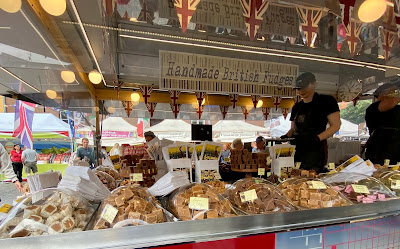 British Fudge Booth in Bornholm, Denmark