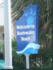 welcome sign
