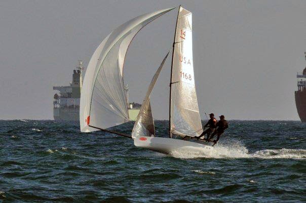 Classic International 14 dinghy: From Carbon, Back to Hot 