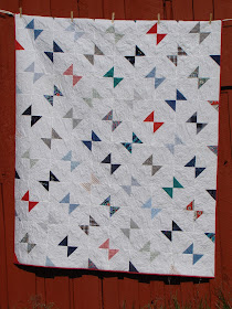 Geese in the Corner memory quilt