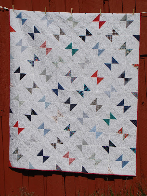 Geese in the Corner memory quilt