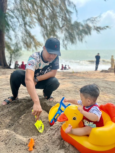 Piknik Di Pantai Punggai Sempena Tahun Baru Cina