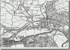 O S map of 1885 enlarged