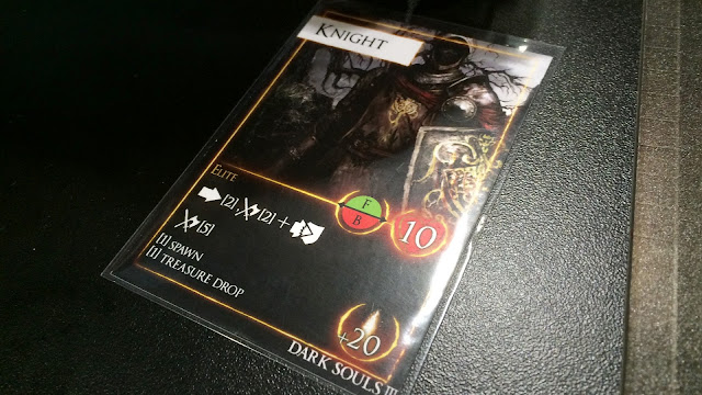 Dark Souls Board game preview knight card