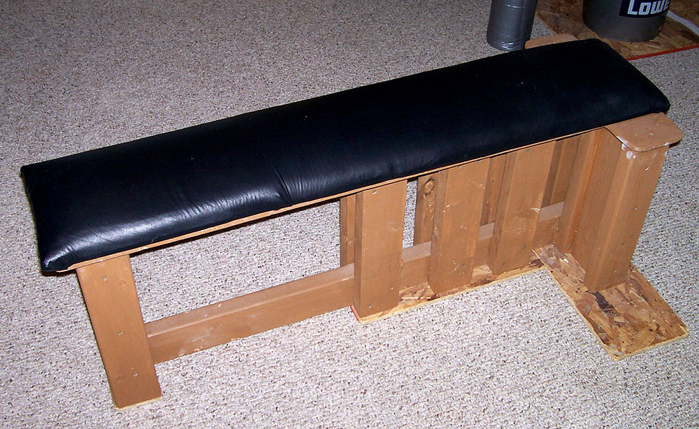 Wooden Weight Bench Plans PDF Woodworking
