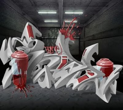 wallpaper graffiti 3d. graffiti wallpaper desktop 3d.