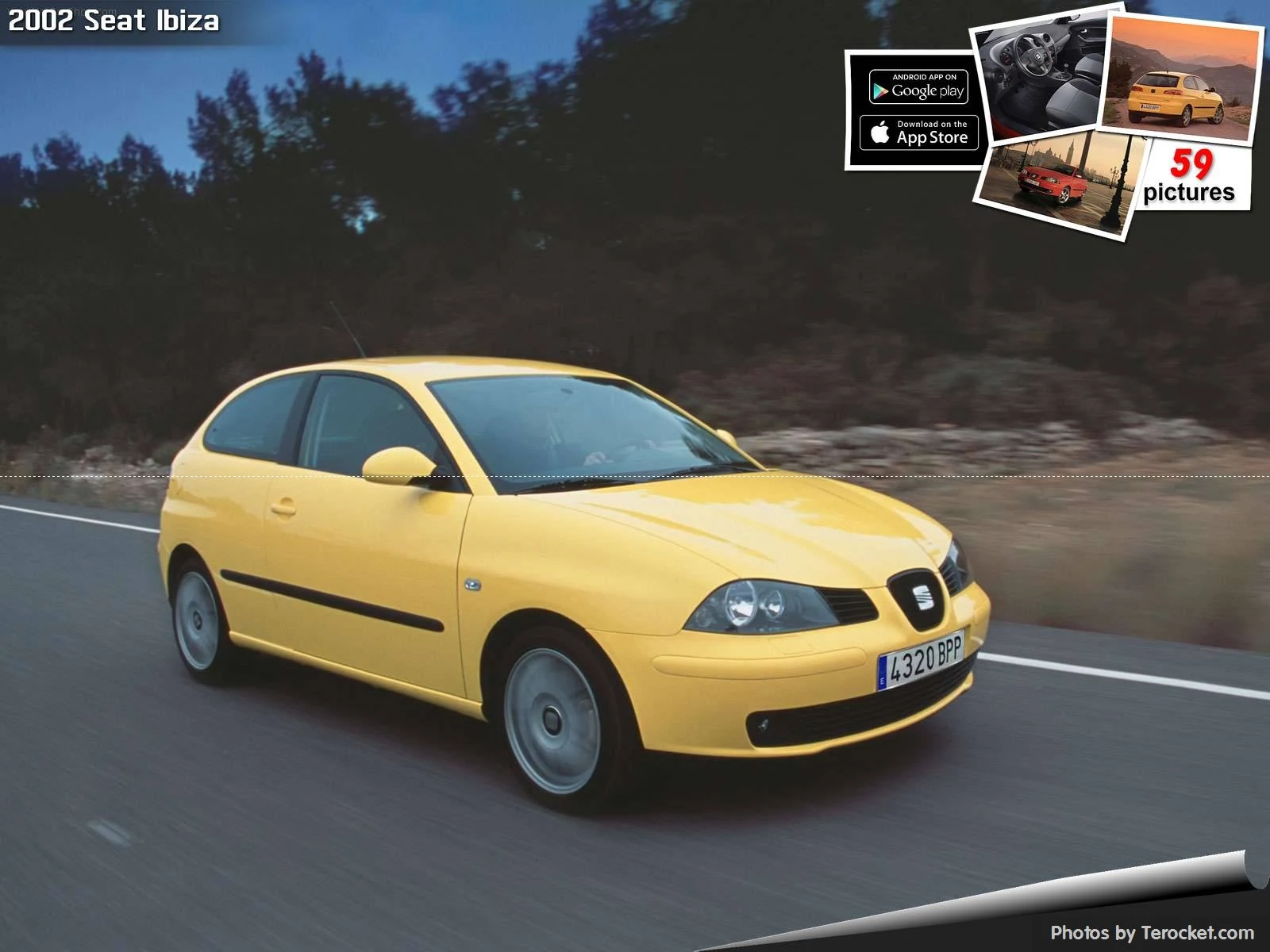 Hình ảnh xe ô tô Seat Ibiza 2002 & nội ngoại thất