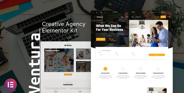 Best Creative Agency Elementor Template Kit