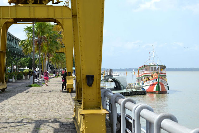 Brésil, Belém, road trip, voyager avec des enfants, marché, église, fort, fleuve, docks, place de la république, théâtre da paz, Presepio, Estracao das docas, aéroport international, louer une voiture à Belém.