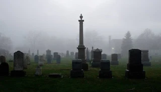 Cementerio cuento de terror