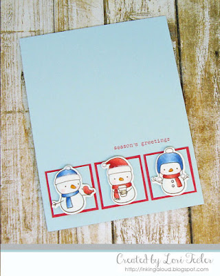 Season's Greetings card-designed by Lori Tecler/Inking Aloud-stamps from Hello Bluebird
