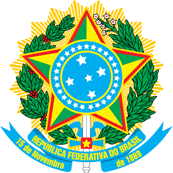 Logo Gambar Lambang Simbol Negara Brasil PNG JPG ukuran 600 px