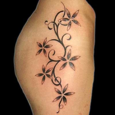 Thigh Tattoos Gallery for Girl