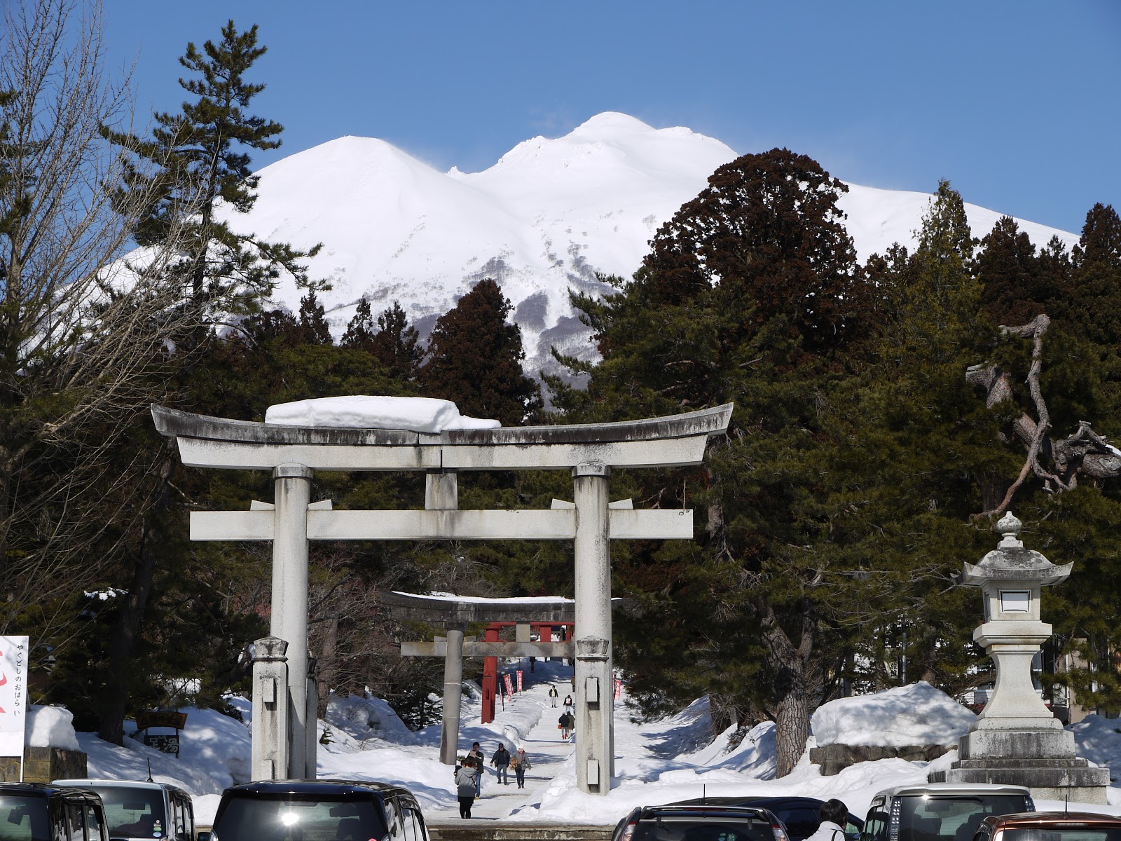 39会東京 昨日の岩木山と岩木山神社