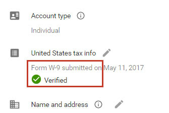  di postingan kali ini saya ingin memperlihatkan tutorial  Cara Submit Tax Akun Google Adsense USA Terbaru + Jasa Submit