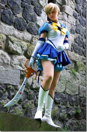 sailor moon sailor stars cosplay - sailor uranus