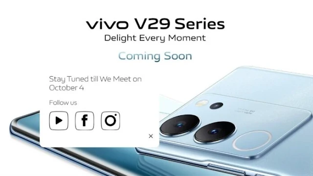Vivo V29 series India launch date