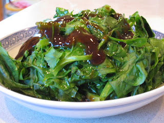 Snow Pea Shoots with Oyster Sauce