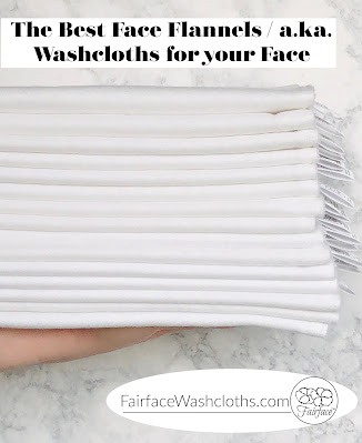 stack of soft Fairface Washcloths for your face