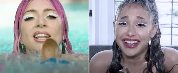 Shine or Rain, We're Obsessed With Lady Gaga and Ariana Grande's New Weather Girl Segment