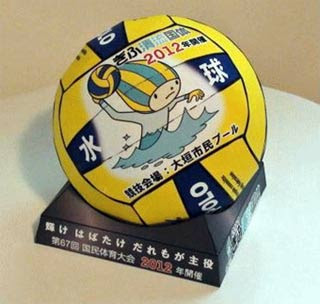 Water Polo Ball Papercraft