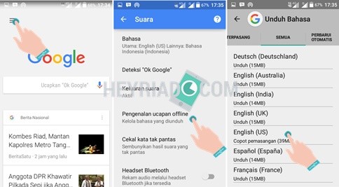 Cara Menggunakan Ok Google Secara Offline di Android