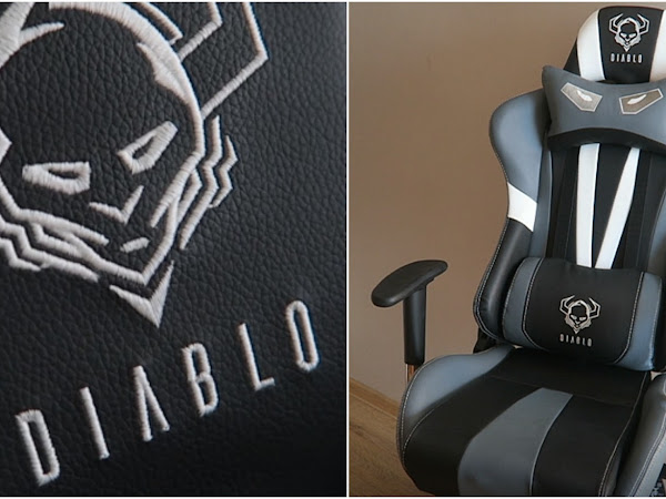 Diablo Chairs - fotele idealne dla graczy i dla osób pracujących dużo przy komputerze 