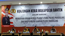 Wakapolda Banten Laksanakan Kunjungan Kerja di Mapolres Pandeglang