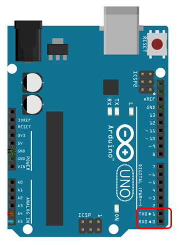 Pin UART Arduino Uno