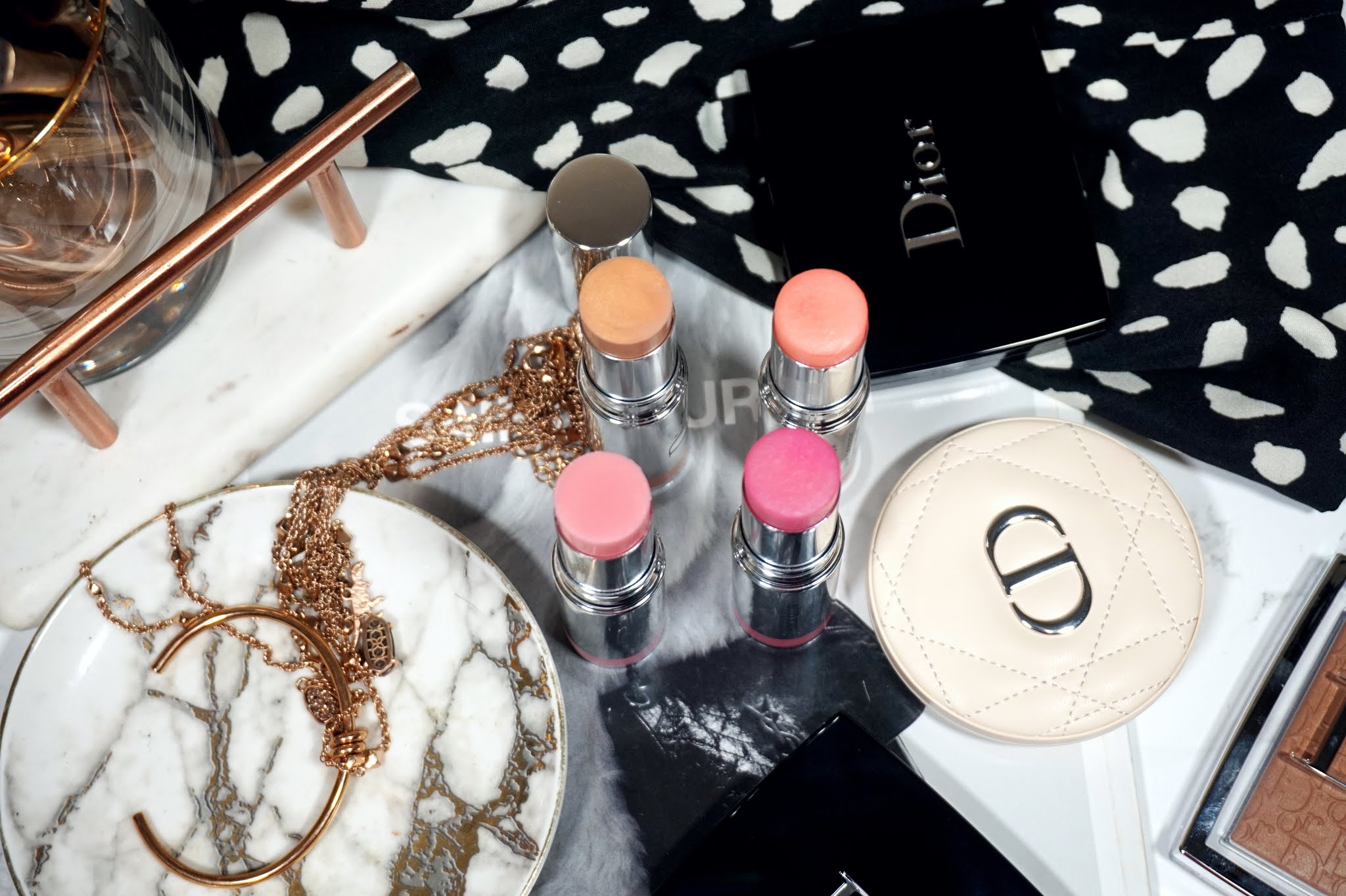 Dior DiorSkin Summer Dune Collection Stick Glow Blush Review and Swatches