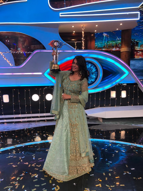 TV actress Dipika Kakar is winner of Bigg Boss 12 and Sreesanth is Runner-up and Deepak Thakur is 2nd Runner-up.