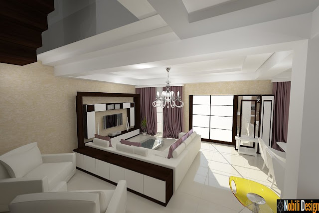 Design interior case moderne - Design interior living modern Constanta