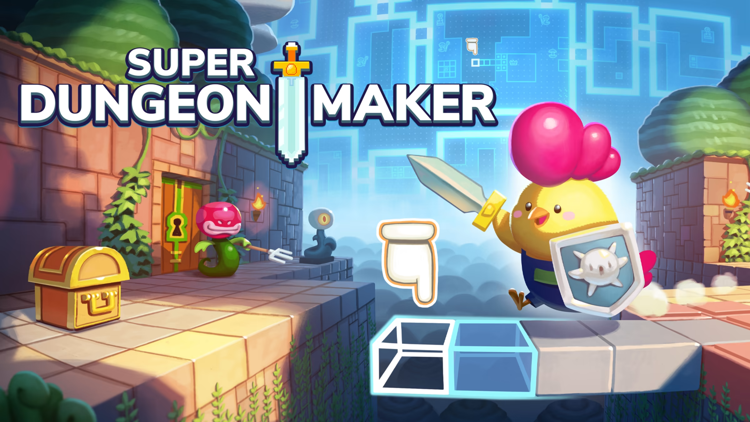 Análise: Super Dungeon Maker (PC/Switch) mostra que nem só de dungeons deve  viver um jogo - GameBlast