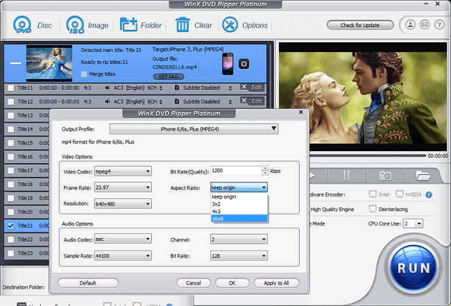 WinX DVD Ripper Platinum is a remarkable DVD ripping tool which gives you the ability to w The Ultimate DVD to MP4 Converter? A Look at WinX DVD Ripper Platinum