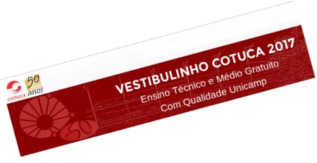 Vestibulinho COTUCA 2017