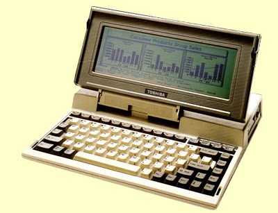 Toshiba T1000 front view