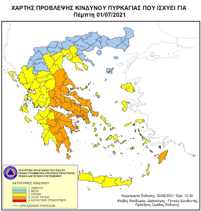 ΜΕΓΑΛΗ ΠΡΟΣΟΧΗ:ΣΤΟ ΠΟΡΤΟΚΑΛΙ ΤΑ ΚΥΘΗΡΑ ΚΑΤΗΓΟΡΙΑ (4) ΠΟΛΥ ΥΨΗΛΗ ΓΙΑ ΑΥΡΙΟ 01/ΙΟΥΛΙΟΥ