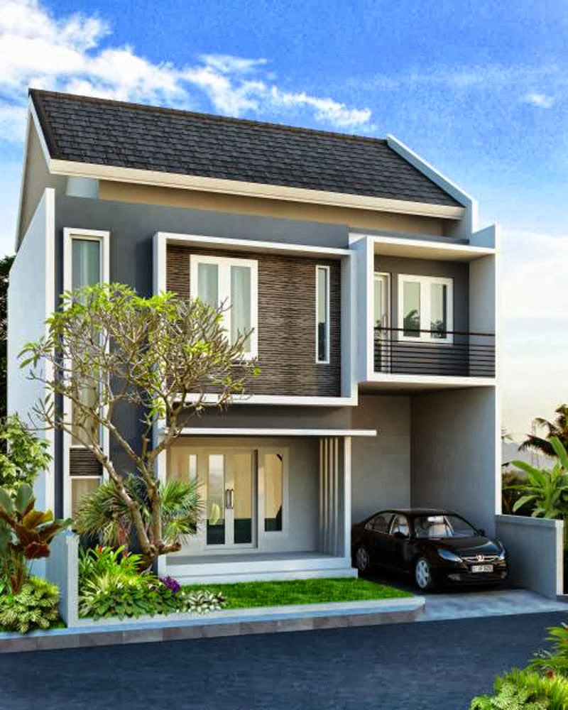 Gambar Desain Rumah  Minimalis  2  Lantai  Budget  200 Juta  