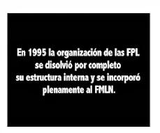 LOS ENEMIGOS CONTRARREVOLUCIONARIOS Del FRENTE FMLN DERECHA Ex-fpl