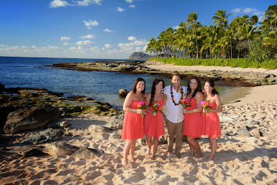 Surrounded by Bridesmaids