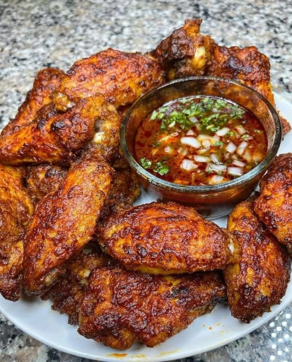 Birria Wings with Consome